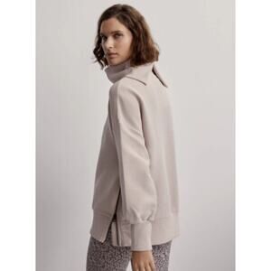 Varley The Milton Sweater in Mushroom